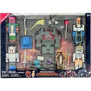 bHome Kolekce figurek Minecraft Dungeons 16 ks