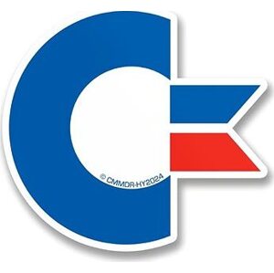 Commodore Logo 8 × 7 cm