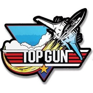 Hybris Production AB Samolepka Top Gun Fire Patch 10 cm