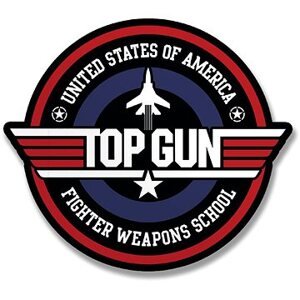 Hybris Production AB Samolepka Top Gun Fighter Weapons School 10 cm