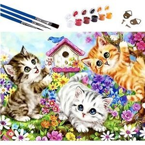 Foxter 2748 Maľovanie podľa čísel – Mačky 47×58 cm