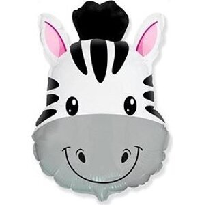 Balón fóliový zebra - safari - 60 cm