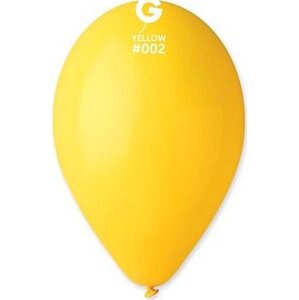 SMART BALLOONS 100 ks žluté 26 cm pastelové