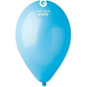 SMART BALLOONS 100 ks světle modré 26 cm pastelové