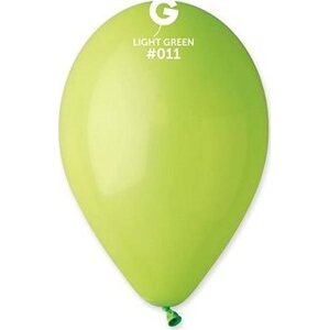 SMART BALLOONS 100 ks svetlozelené – limetka – 26 cm pastelové