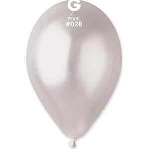SMART BALLOONS metalické 100 ks perleťové 26 cm
