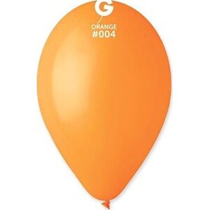 SMART BALLOONS Balóniky 100 ks oranžové 26 cm pastelové