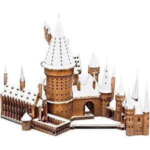 Metal Earth 3D puzzle Harry Potter: Zasnežený Rokfortský hrad (ICONX)