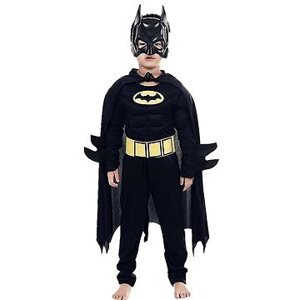 FunCo Detský kostým Svalnatý Batman s maskou 104 – 110 S