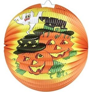 Lampion Halloween - veselé dýně - pumpkin - 25 cm
