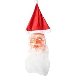 Verk Maska Santa Claus s čiapkou a fúzmi