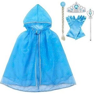 FunCo Súprava Pelerína Elsa Frozen so sadou doplnkov 3 – 6 rokov