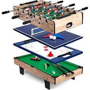 Neo-Sport Herný stôl Multi 4 v 1 NS-800 drevený 80 × 43 × 30 cm