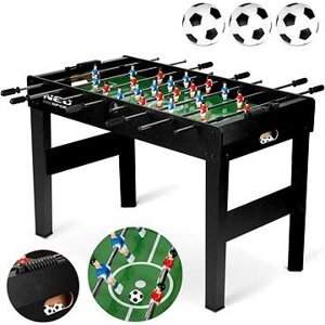 Neo-Sport Stolný futbal NS-805 čierny 118 × 61 × 79 cm