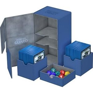 Ultimate Guard - Twin Flip 'n' Tray krabička 200+ (Blue)