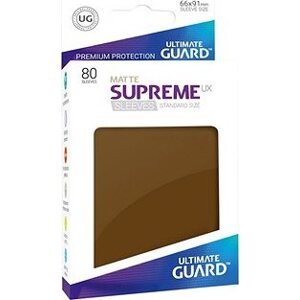 Ultimate Guard - Supreme UX Obaly 80 ks - Matte Brown