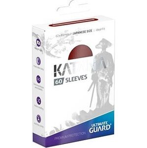 Ultimate Guard – Katana Sleeves Japanese Size Red 60 obalov