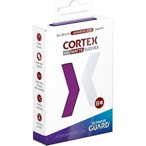 Ultimate Guard – obaly na karty – Cortex Sleeves Japanese Size Matte Purple 60 ks