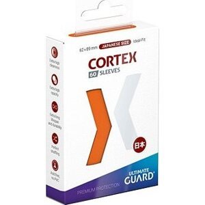 Ultimate Guard – obaly na karty – Cortex Sleeves Japanese Size Orange 60 ks