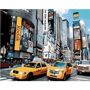 Diamondi – ULICA V NEW YORKU, 40 × 50 cm, bez rámu a bez napnutia plátna