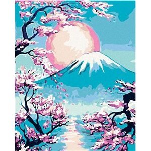 Diamondi – VÝCHOD SLNKA NAD HOROU, 40 × 50 cm, bez rámu a bez napnutia plátna