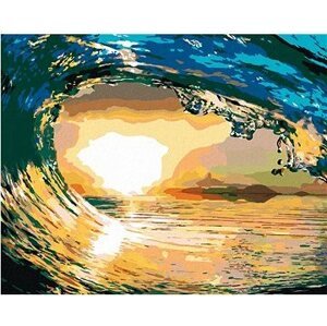 Diamondi – Diamantové maľovanie – POD VLNOU, 40 × 50 cm, vypnuté plátno na rám