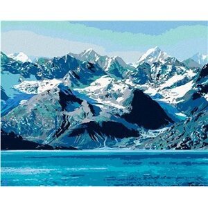 Diamondi – Diamantové maľovanie – NÁRODNÝ PARK GLACIER BAY, 40 × 50 cm, vypnuté plátno na rám