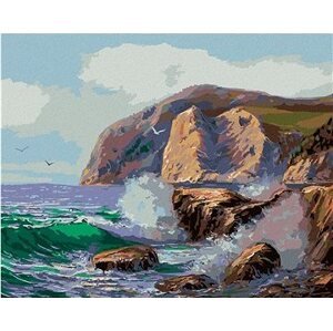 Diamondi – Diamantové maľovanie – RANNÝ PRÍLIV VĹN, 40 × 50 cm, bez rámu a bez vypnutia plátna