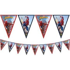 SMART BALLOONS Girlanda vlajky spiderman - team up - 230 cm - eko