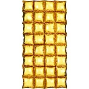 Partydeco Balónová mozaika, záves, zlatá, 72 × 143 cm
