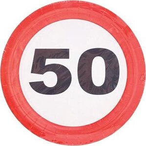 Talíře dopravní značka 50
