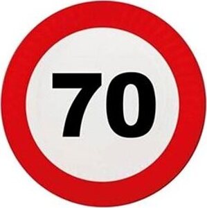 Talíře dopravní značka 70