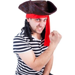 Pirát s vlasy, dospělý