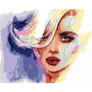 Žena s blond vlasmi, 80 × 100 cm, plátno napnuté na rám
