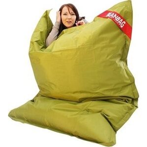 BeanBag Sedací pytel 179×140 perfekt green frog