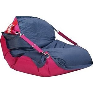 BeanBag Sedací pytel 189×140 duo pink - jeans