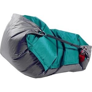 BeanBag Sedací pytel 189×140 duo sea green - gray