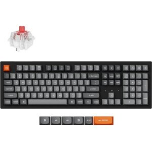 Keychron K10 Max Swappable RGB Backlight Red Switch – Black, US