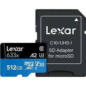 Lexar microSDXC 633x 512 GB