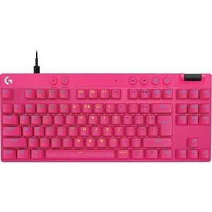 Logitech G PRO X TKL Rapid, magenta – US INTL