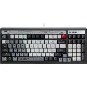 A4tech Bloody B950 RGB, Brown Switch, USB, sivá – CZ