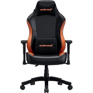Anda Seat Luna Premium Gaming Chair – L size Black & Orange