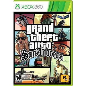 Xbox 360 – Grand Theft Auto San Andreas