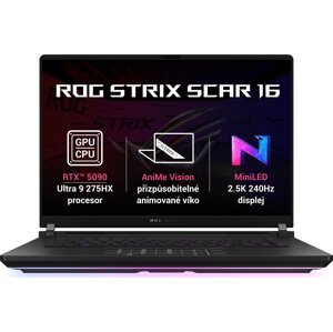 ASUS ROG Strix SCAR 16 G635LX-NEBULA030X Off Black