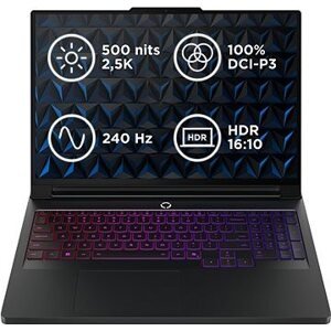 Lenovo Legion Pro 7 16IAX10H Eclipse Black kovový