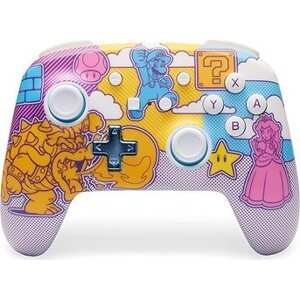 PowerA Enhanced Wireless Controller for Nintendo Switch – Super Mario Mushroom Kingdom Pop Art