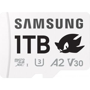 Samsung MicroSDXC 1 TB PRO Plus Sonic the Hedgedog + SD adaptér (2023)