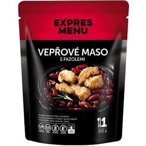 Expres Menu Bravčové mäso s fazuľami a lečom 300 g