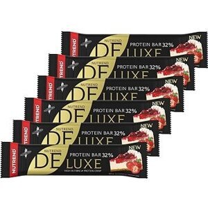 Nutrend DELUXE, jahodový cheesecake 6× 60 g