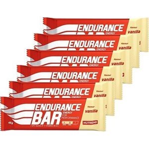 Nutrend Endurance Bar, 6× 45 g, vanilka 6× 45 g